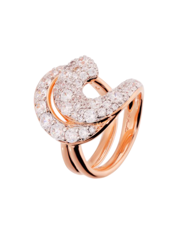 Anello Bronzallure - Rose Gold -Pavè di Cubic Zirconia-WSBZ02488.WR-14