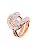 Anello Bronzallure - Rose Gold -Pavè di Cubic Zirconia-WSBZ02488.WR-14