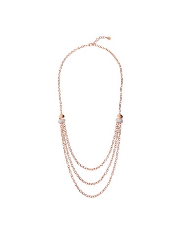 Collana Bronzallure - Multifilo -Rose Gold-Cubic Zirconia-WSBZ02496.WR 2