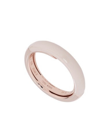 Anello Pesavento - Brio in Argento 925% Rosè con Smalto Rosa Lucido Mousse - 0
