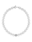 Bracciale Lelune - Perle 4,5 - 5mm - Oro Bianco 18kt - LLBR01.50.RS.K6