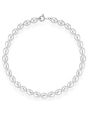 Bracciale Lelune - Perle 4,5 - 5 mm - Oro Bianco 18kt - LLBR50.6.RS.K6