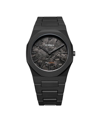 Orologio D1 Milano - Poly Carbonium Solo Tempo 40.5 mm Nero - 0