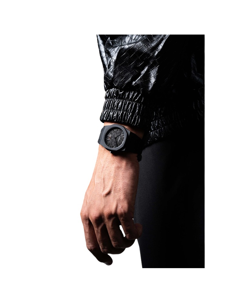 D1 Milano Watch - Poly Carbonium Solo Tempo 40.5 mm Black - 0