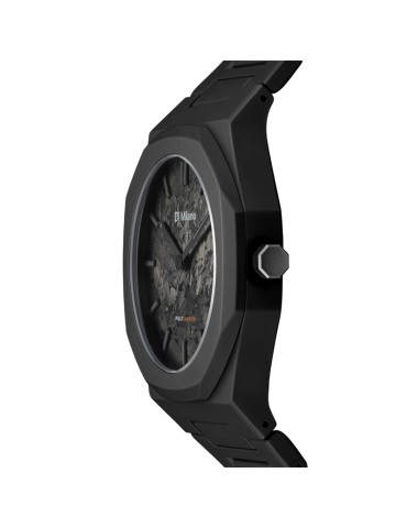 Orologio D1 Milano - Poly Carbonium Solo Tempo 40.5 mm Nero - 0 2