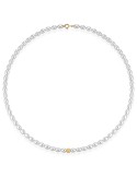Lelune Necklace - Pearls 4.5 - 5 mm - 18kt Yellow Gold -LLNK01.50.RS.K6-Y