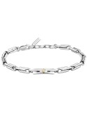 Bracciale Maserati - Iconic-Acciaio 316L-Tridente PVD Gold-JM425AVD108