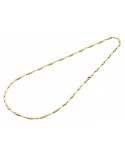 Chimento - Tradition Gold Bamboo Classic Necklace in 18K Yellow Gold 50 cm - 0