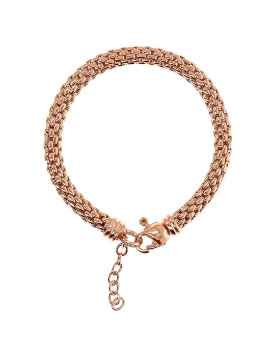 Bracciale Bronzallure - Rose Gold - Maxi Catena Popcorn - WSBZ02395.R