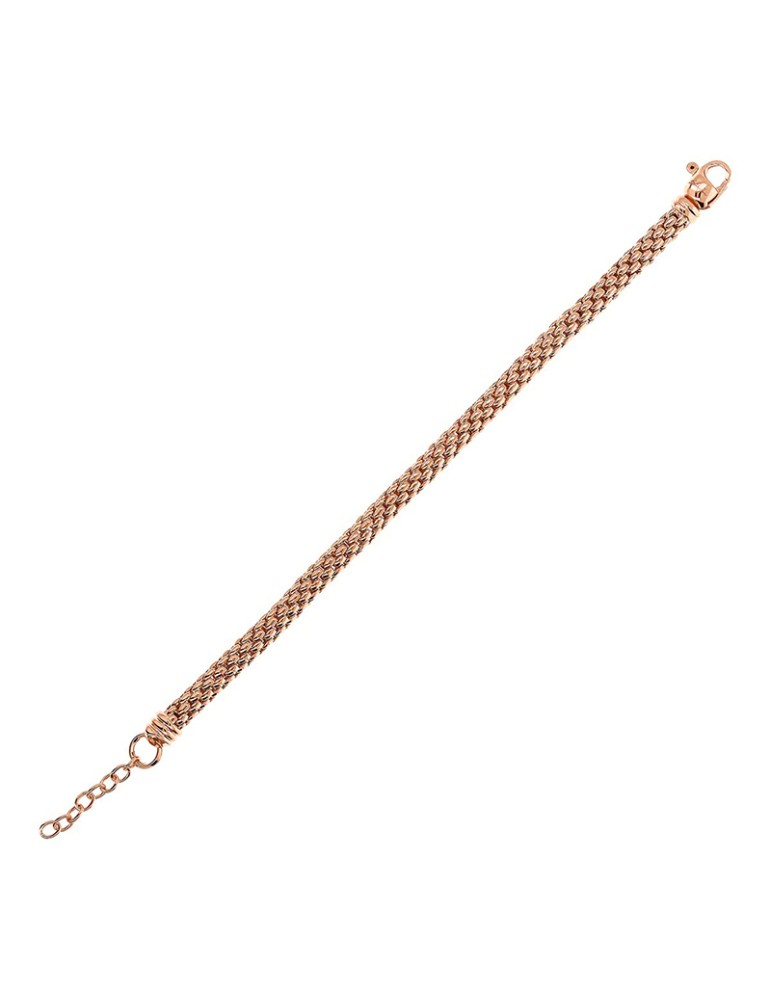 Bracciale Bronzallure - Rose Gold - Maxi Catena Popcorn - WSBZ02395.R