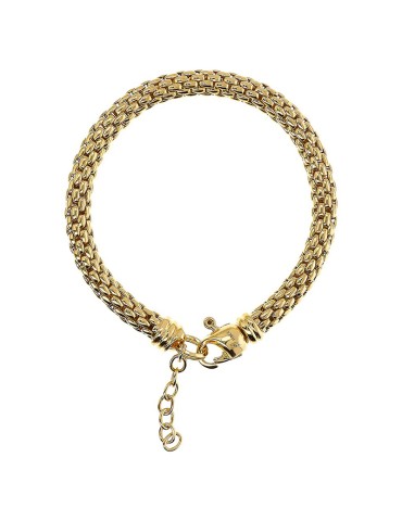 Bronzallure Bracelet - Purezza - Gold -Maxi Popcorn Chain-WSBZ02395Y.YG