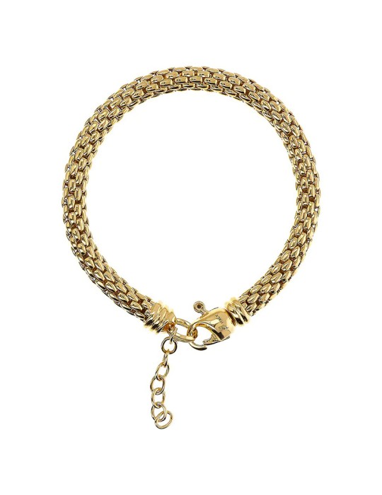 Bronzallure Bracelet - Purezza - Gold -Maxi Popcorn Chain-WSBZ02395Y.YG