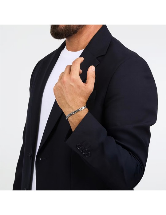 Maserati Bracelet - Iconic - 316L Steel - Trident Gold - JM425AVD9