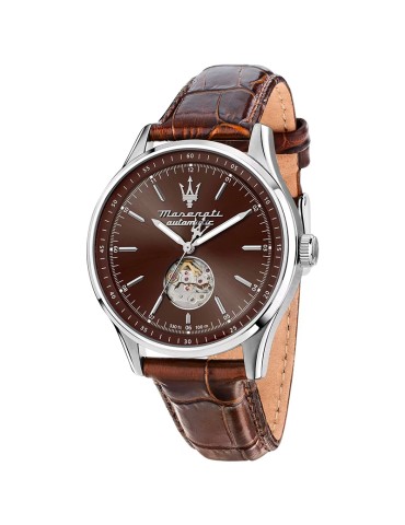 Maserati Watch - Overtaking-Automatic-Brown Leather-42mm-R8821124002