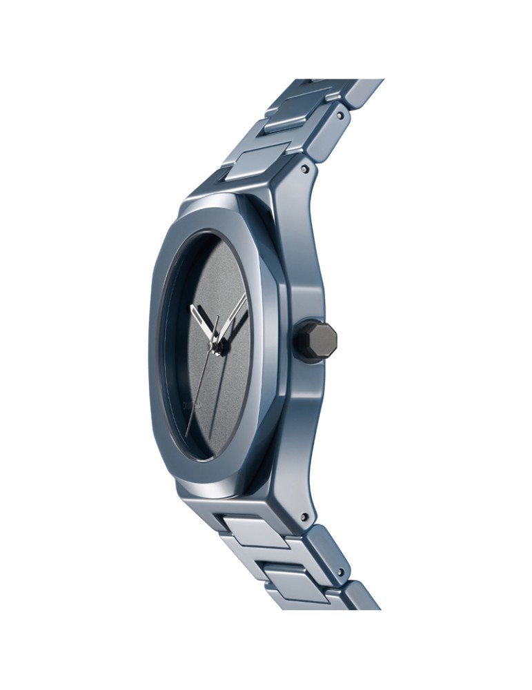 D1 Milano Watch - Pure Indigo Ceramic Quartz 37mm Light Blue - 0