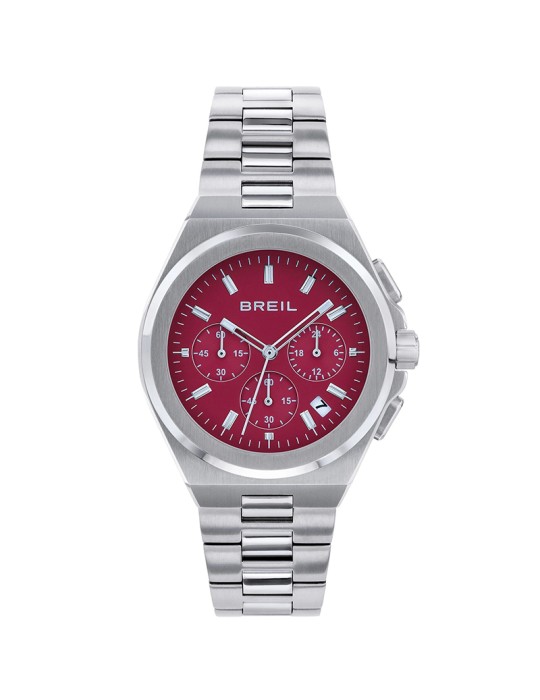 Breil Watch - Apex - Chronograph - Silver - 40mm - Amaranth - TW2112