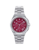 Orologio Breil - Apex - Cronografo - Silver - 40mm - Amaranto - TW2112