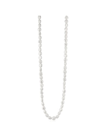 Lelune Necklace - Young - Pearls 10-11 mm - 18K White Gold - LLNKBQ33