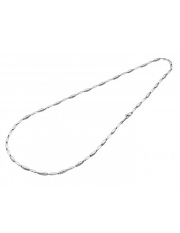 Collana Chimento - Tradition Gold Bamboo Classic in Oro Bianco 18 carati 50 cm - 0