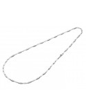 Collana Chimento - Tradition Gold Bamboo Classic in Oro Bianco 18 carati 50 cm - 0
