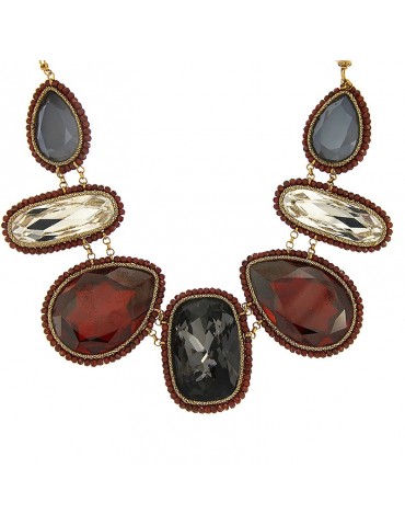 Collana Sikè  - Argento 925% Dorato - Swarovski -Perle Barocche-SW1091 2