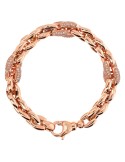 Bracciale Bronzallure - Maglia Geometrica -Cubic Zirconia-WSBZ02405.WR