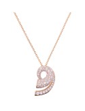 Collana Bronzallure - Rose Gold - Spirale -Cubic Zirconia-WSBZ02489.WR