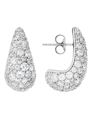 Bronzallure Earrings - White - Teardrop-Cubic Zirconia-WSBZ02504W.WR 2