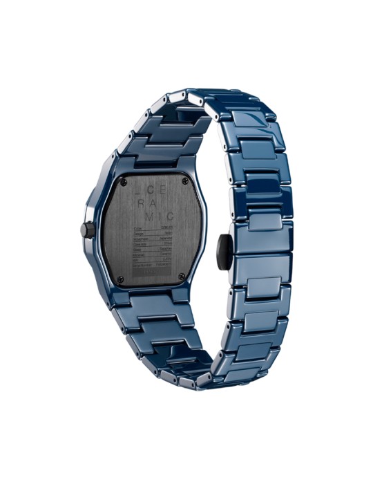 D1 Milano Watch - Pure Ceramic Quartz 37mm Pure Blue - 0