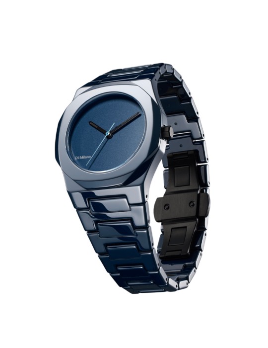Orologio D1 Milano - Pure Ceramica Quarzo 37mm Pure Blue - 0