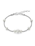 Bracciale Miluna - Miss Italia in Argento 925% con Perle Vere - 0