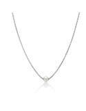Collana Miluna - Miss Italia in Argento 925% con Perla 7,5-8mm - 0