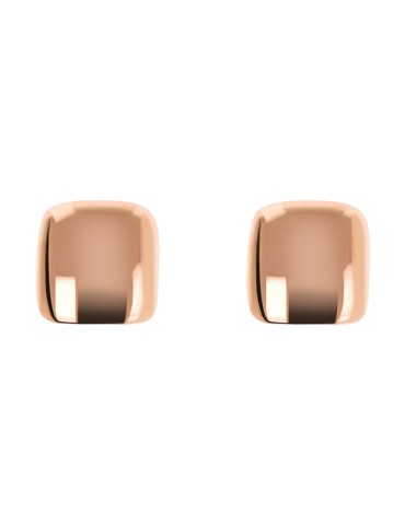 Orecchini Bronzallure - Purezza -Rose Gold-Quadrati Lucidi-WSBZ02453.R