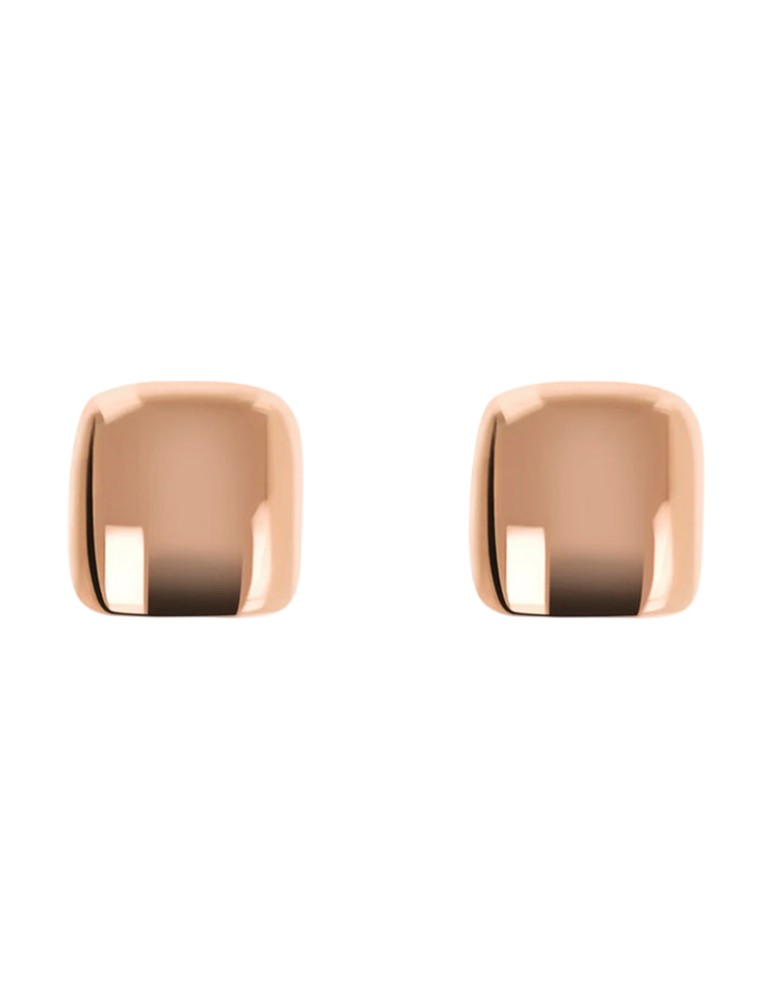 Orecchini Bronzallure - Purezza -Rose Gold-Quadrati Lucidi-WSBZ02453.R
