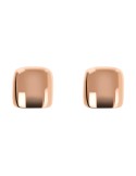 Bronzallure Earrings - Purity -Rose Gold-Shiny Squares-WSBZ02453.R