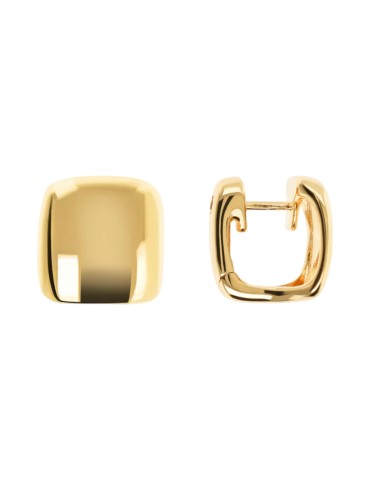 Bronzallure Earrings - Purity - Gold - Shiny Squares-WSBZ02453Y.YG 2