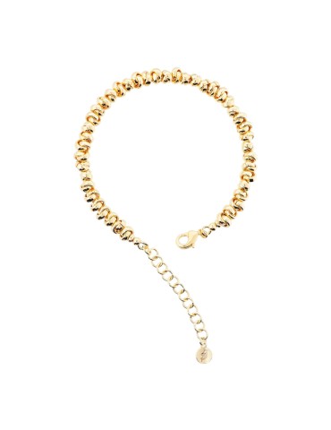 Bracciale Bronzallure -Lucido-Gold-ad Anelli Intrecciati-WSBZ02501Y.YG