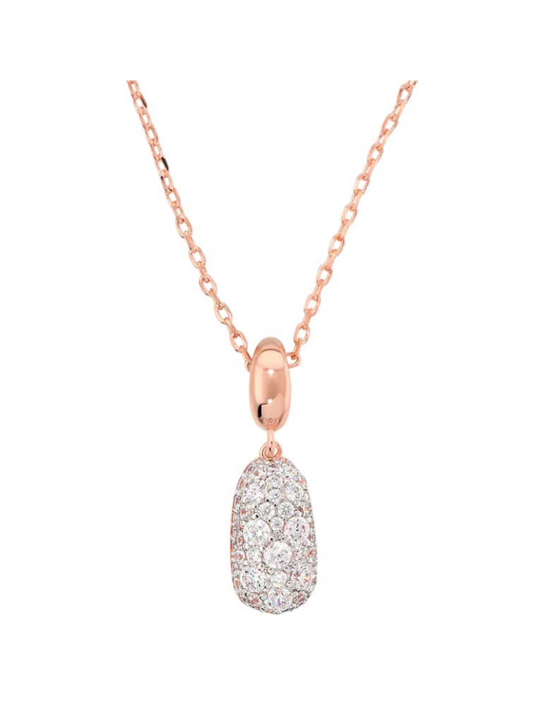 Collana Bronzallure-Rosè-Pepita e Ciondolo-Cubic Zirconia-WSBZ02510.WR