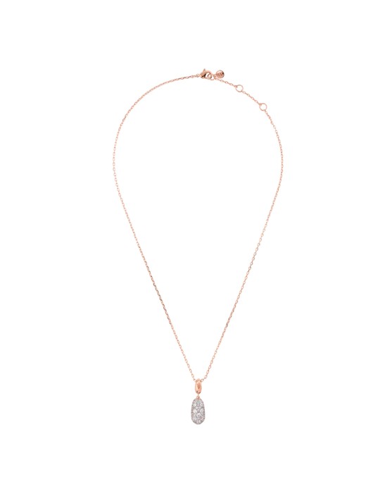 Collana Bronzallure-Rosè-Pepita e Ciondolo-Cubic Zirconia-WSBZ02510.WR