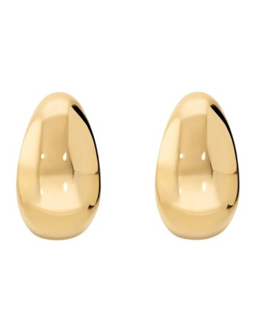 Bronzallure Earrings - Gold - Hoop - Teardrop Design-WSBZ02512Y.YG