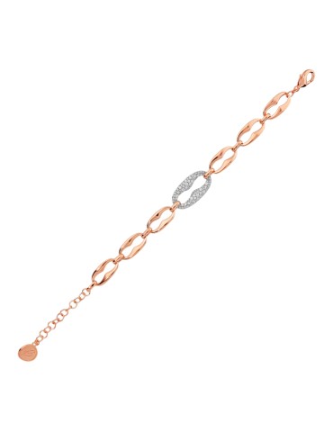 Bracciale Bronzallure - Maxi Maglia Marina - Cubic Zirconia-WSBZ02569.WR 2