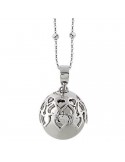 BOCCADAMO NECKLACE WITH SOUND PENDANT AND TROPHY HEARTS - 0