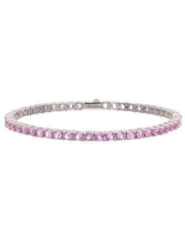 Bracciale Bronzallure -White-Cubic Zirconia Rosa-Small-WSBZ02485.LC-17