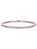 Bracciale Bronzallure -White-Cubic Zirconia Rosa-Small-WSBZ02485.LC-17