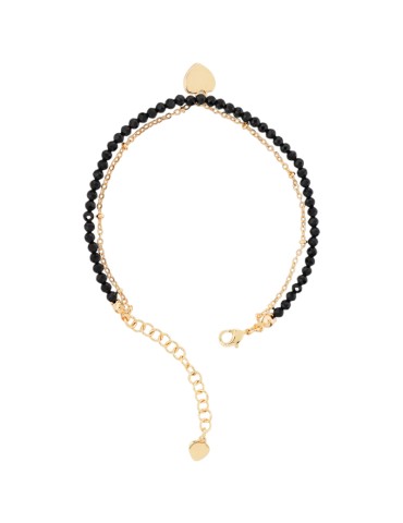 Bracciale Bronzallure - Gold-Onice-Ciondolo a Cuore-WSBZ02528Y.BO