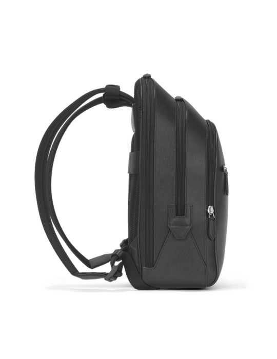 Montblanc Meisterstück Medium Backpack with 3 Compartments - Black - 0