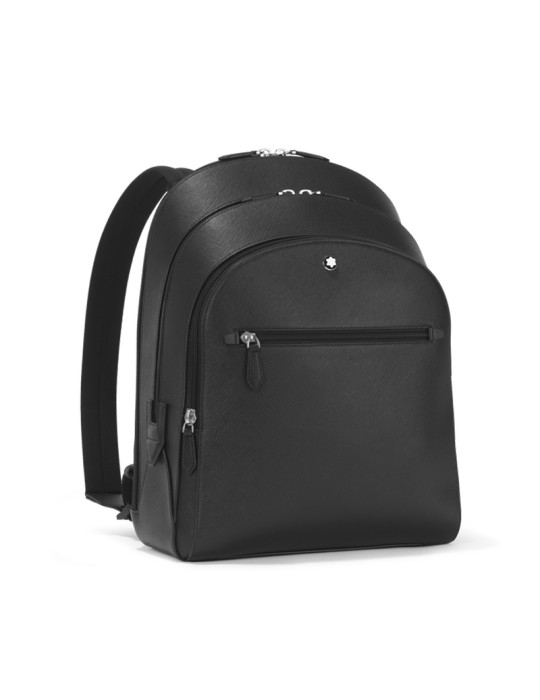 Zaino Montblanc - Meisterstück Medio Con 3 Compartimenti - Nero - 0