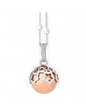 Boccadamo Necklace Rose Gold Sound Pendant for Woman - 0