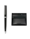Set Penna a Sfera e Portacarte Montblanc - PIX - Nero - 0