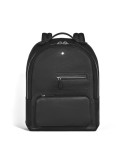 Montblanc Companion Leather Backpack in Black - Laptop Bag - 0